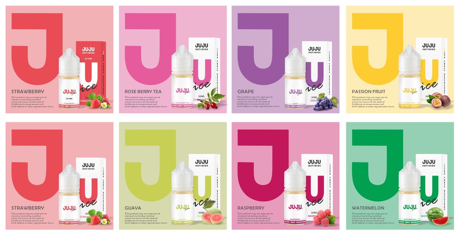 JUJU精釀 系列 30ML 小煙 煙油 果汁 E-JULCE Vape Vapor 電子蒸氣 - FASHION VAPE 潮流商城