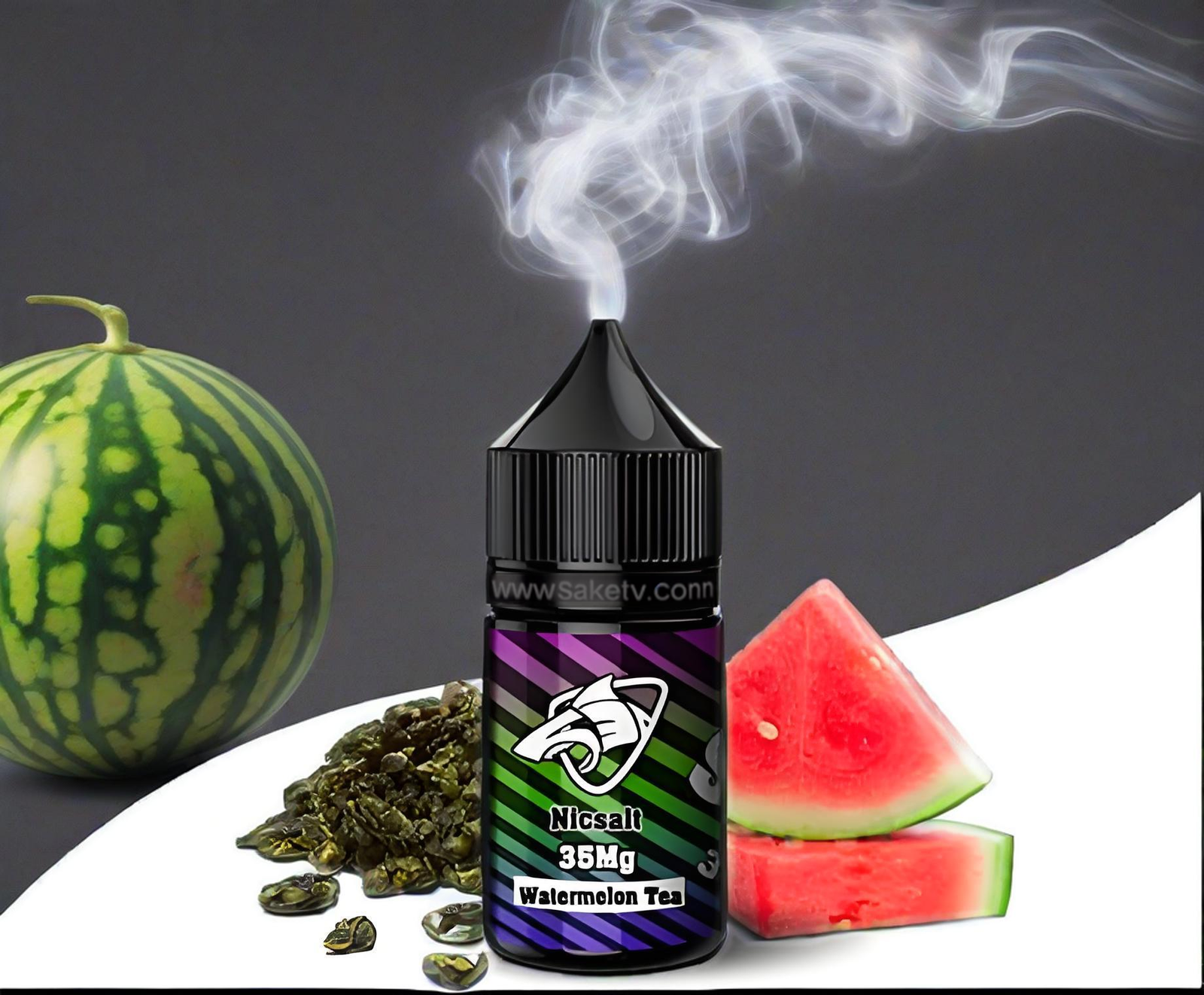 彩鯊 瓜果茗茶 30mL 鯊克煙油 臺灣出貨